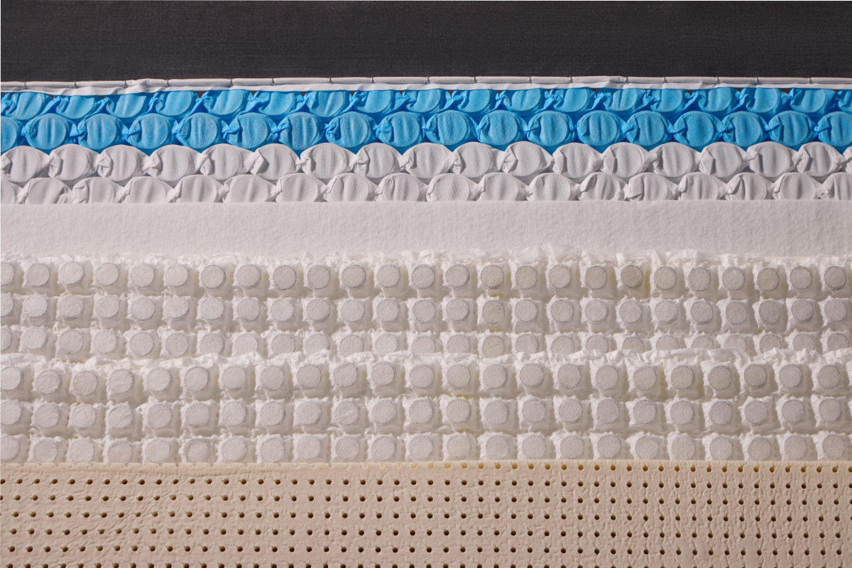 Top shot of the cloud layers, landscape orientation